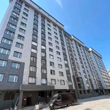 жалабад квартира: 2 комнаты, 53 м², Элитка, 4 этаж, ПСО (под самоотделку)