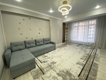 квартира бишкек 2ком: 1 комната, 42 м², Элитка, 10 этаж, Евроремонт