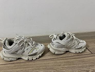 обувь on: Кроссовки Balenciaga Track, белые/молочные - Размер: 36 (маркировка — 2