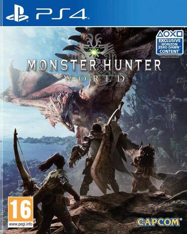 открытый: Оригинальный диск!!! Monster Hunter World – популярная экшен РПГ
