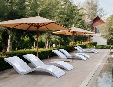 Lejankalar, şezlonqlar: Şezlong 
Lejenka. 
Hovuz içi özel tasarım — 17