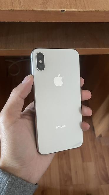 iphone 5 plus: IPhone X, Б/у, 256 ГБ, Серебристый — 1
