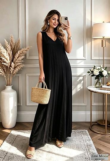 Haljine: ✅Duga letnja haljina bez rukava – (Made in Italy) — 3