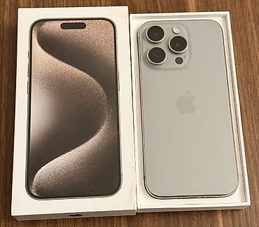 en ucuz macbook pro: IPhone 15 Pro, Natural Titanium — 1