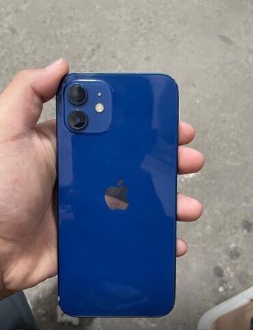 Apple iPhone: IPhone 12, Б/у, 64 ГБ, Синий, Чехол, 87 %