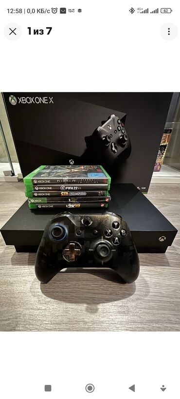сони плейстейшен 5 игры: Игровая консоль Xbox One X в комплекте с контроллером и дисками с