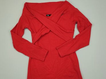 bluzki z długim rękawem czerwona: Blouse, SinSay, S (EU 36), condition - Good