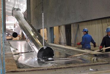 Потолок: Sink sinkləmə qalvanize etmek istenilen detali galvanize etmek