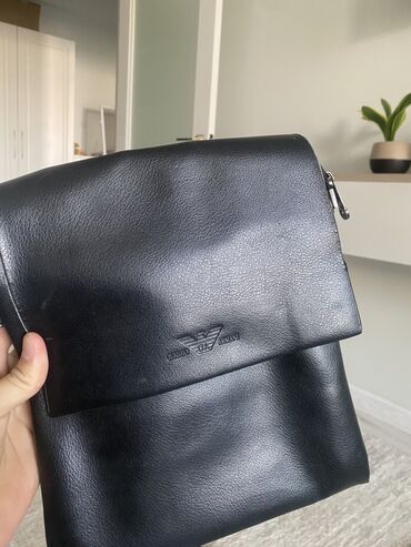 рюкзак для фотоаппарата: Классическая сумка, Armani, Мужские, Б/у