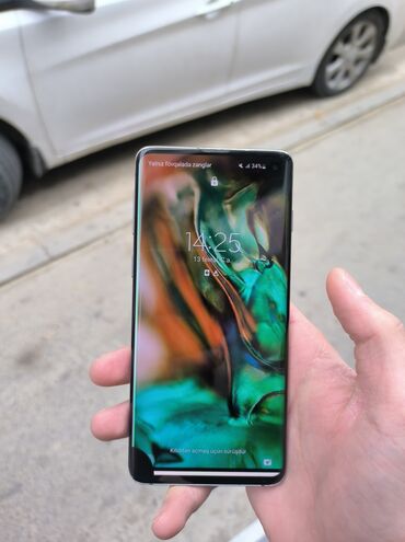 Samsung: Samsung Galaxy S10, 128 GB, rəng - Qara