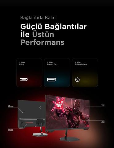iphone notebook: RAMPAGE🔴200HZ monitor tezliyi〽️(Məhsul YENİDİR ) 🔴0.5 MS Gecikmə — 3