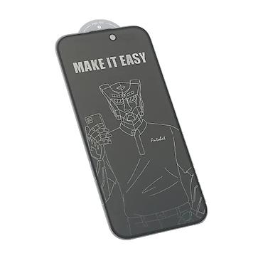 fleš over: Folija za zastitu ekrana PREMIUM PRIVACY GLASS za iPhone 15 Plus/14 — 4