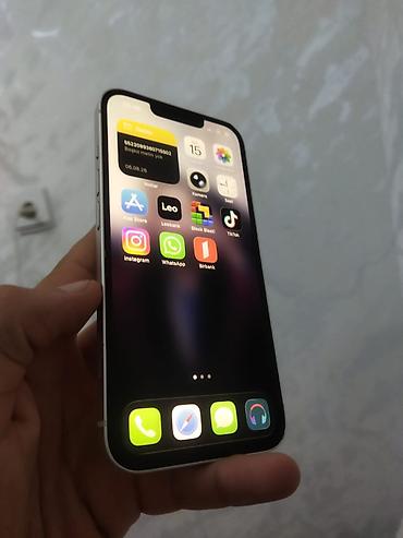 iphone 13 dubai version: IPhone 13, 128 GB, Starlight, Barmaq izi, Simsiz şarj, Face ID — 2