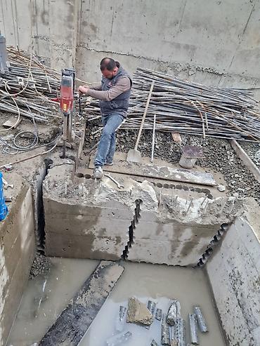 Beton işləri: Beton kəsən beton deşən betonlarin i̇stənilən ölçüdə vəi̇stənilən — 1