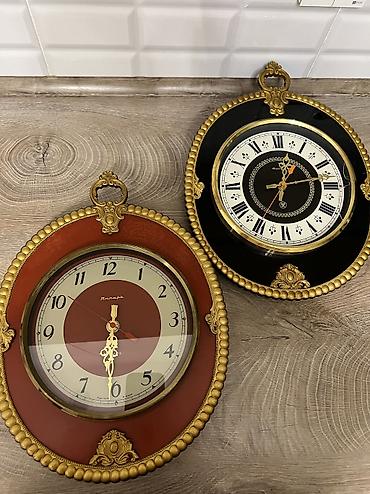 ниже: Настенные часы "ЯНТАРЬ", СССР. не рабочие за две - 2500с. Цена — 5