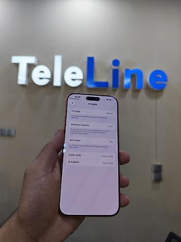 iphone usb: IPhone 17 Pro Max, 256 GB, Face ID, Sənədlərlə, Zəmanət — 3