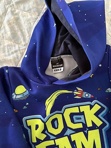 patofne metro obuca: Dečja dukserica s kapuljačom ROCKFAM – KIDS 8 - Brend: ROCKFAM - — 1