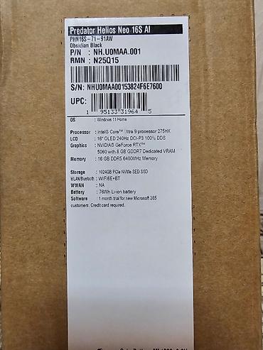 hp victus 16: Acer Predator Helios Neo 16S AI – PHN16S-71-91AW (NH.U0MAA.001) — 1