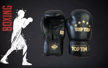 top ten: Боксерские перчатки для бокса TOP TEN! Состояние 10из10 новые! 10-OZ