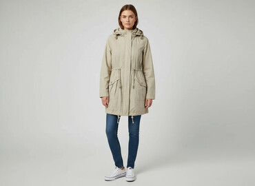 by o la la kurtka wiosenna: Denim Co, Parka damska, rozmiar S