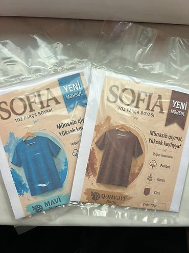 torba asfalt: SOFIA Toz Parça Boyası – mavi və qəhvəyi rəng seçimləri — 3