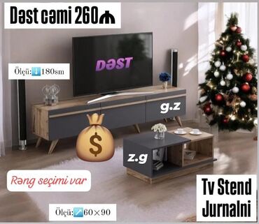 Masalar: Yeni, TV stend, Jurnal masası