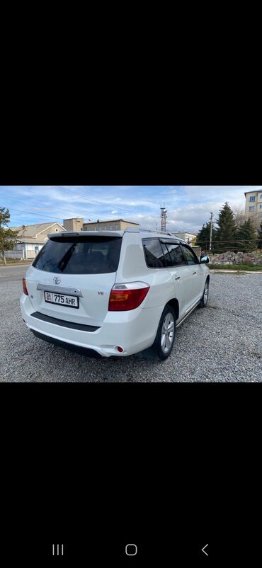 Toyota: Toyota Highlander: 2009 г., 3.5 л, Автомат, Газ, Внедорожник