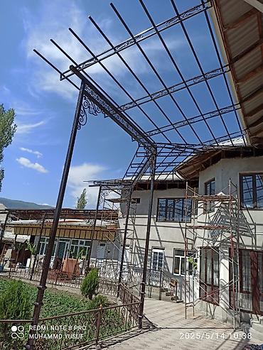 кровля навеса: Делаем навес, Барер, ворота топчан, качелях всех виде Сварочные работы — 4