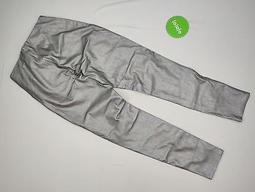 srebrne: H&M Divided, Spodnie materiałowe damskie, rozmiar L — 3