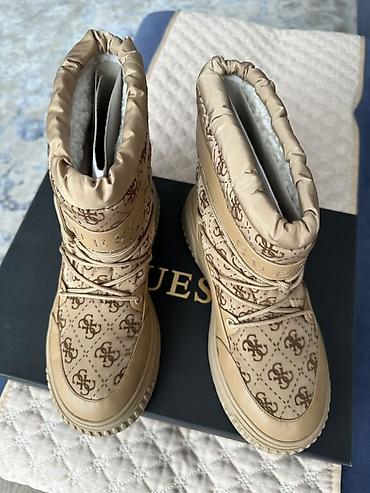 Сапоги: Сапоги, 41, Guess, Новый, цвет - Бежевый, Самовывоз — 6