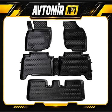 Транспорт: Toyota Fortuner 2013-2026 7 Yerlik üçün salon rezin ayaqaltı Toyota — 1