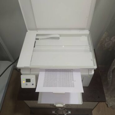 Принтер лазерный 3в1 МФУ HP LaserJetPro 130a рабочий состояние и