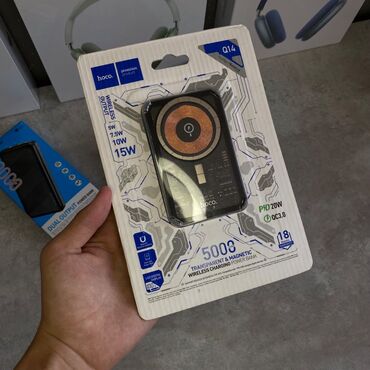 акумуляторы б у: Оригинал Hoco Q14 MagSafe PowerBank | Гарантия + Доставка Мы