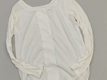 białe eleganckie bluzki z długim rękawem: Bluzka Damska, S, stan - Dobry