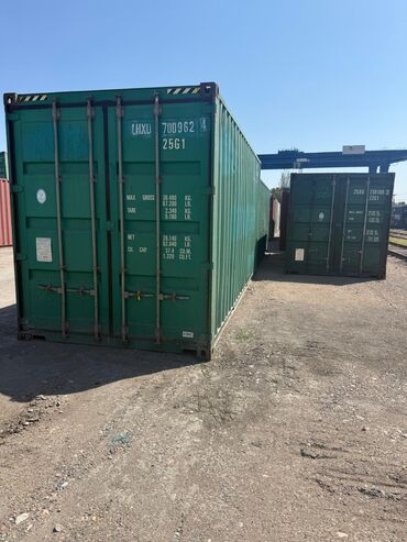 container house дома из контейнеров бишкек, контейнеры в бишкеке фото: Морской контейнер темно-зеленого цвета, 20 тоник в наличии 1 шт длина