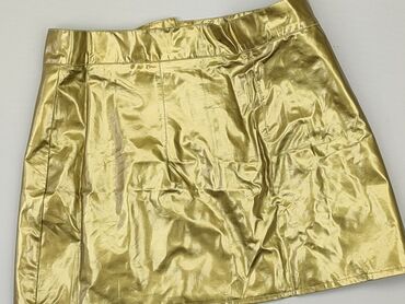 spódnice mini skórzane: Skirt, L (EU 40), condition - Good