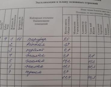 Продажа квартир: 3 комнаты, 63 м², Индивидуалка, 4 этаж, Евроремонт at lalafo.kg — 18 Продажа квартир: 3 комнаты, 63 м², Индивидуалка, 4 этаж, Евроремонт — 18