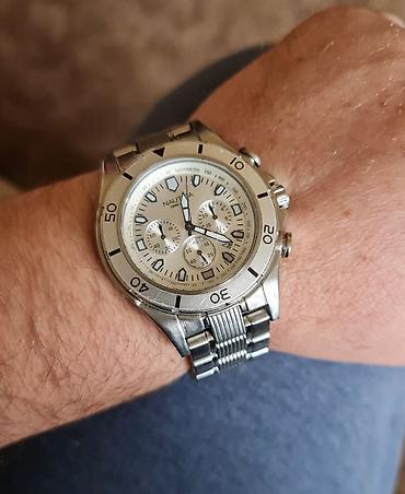 Ručni satovi: Nautica muški hronograf sat – nerđajući čelik - Kućište i narukvica — 8