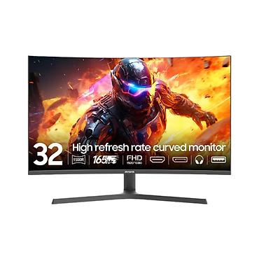 dvd manitor: AIWA GAMING MD320G-Y 32" WLED Curved 165Hz (Speakers) - Ekran: 32 — 1