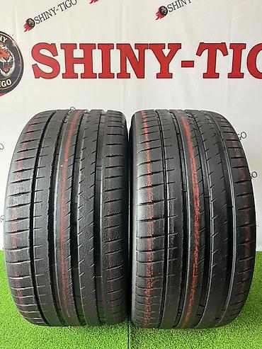 44 2: Шины 325 / 35 / R 22, Лето, Б/у, Пара, Легковые, США, Michelin — 1