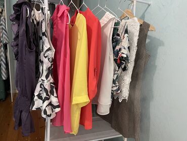 дизайнерские рубашки женские: Блузка, Классикалык модель, Атлас