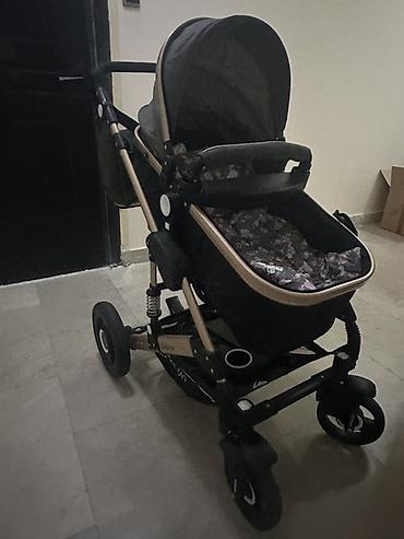 Modullu arabalar: Uşaq arabası – çoxfunksiyalı, çevik şassi və rahat oturacaq/besik — 3