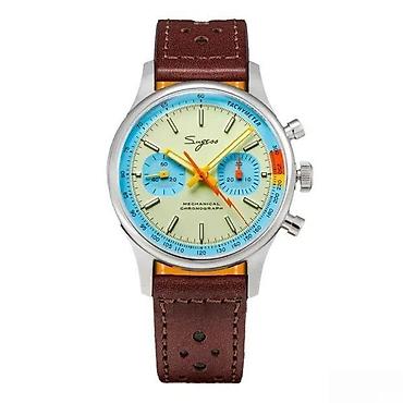 Ručni satovi: Sugess Chrono Heritage S387 - Pilot - 40mm (SeaGull ST1901) — 14