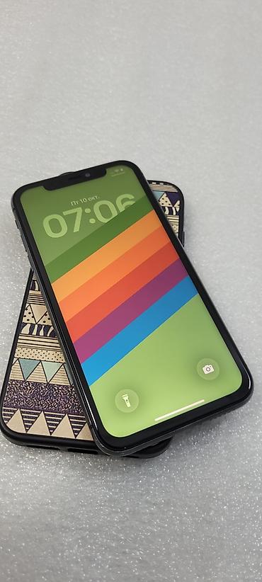 Apple iPhone: IPhone 11, Б/у, 64 ГБ, Черный, Чехол, 68 % — 3