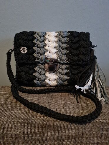 haljine za devojke: Shoulder bag, Handmade, Material: Polyester