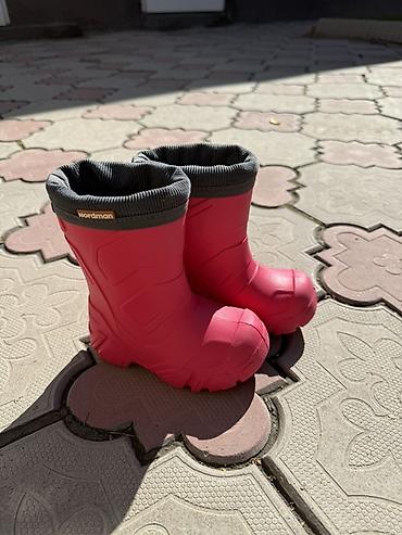 Детская обувь: Детские сапоги Nordman, розовые - Тип: утеплённые сапожки/галоши для — 1