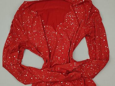 czerwona sukienki na wesele plus size: Women's blouse, size S