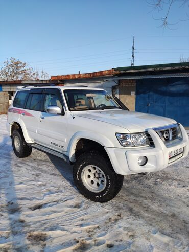 Nissan: Nissan Patrol: 2004 г., 4.8 л, Типтроник, Газ, Внедорожник