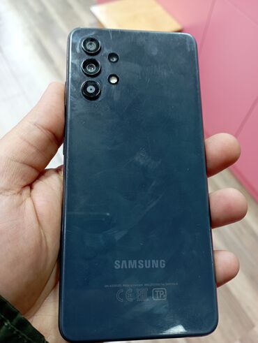 tek vesiqe ile kredit telefon in Azərbaycan | TOZSORANLAR: Samsung Galaxy A32 | 128 GB rəng - Boz | Sensor, Barmaq izi, İki sim kartlı