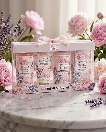 Beauty Floral Refresh & Revive Hədiyyə Dəsti. Dərinizə qulluq